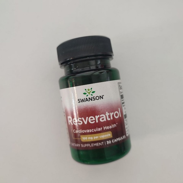 iHerb : Swanson, Ресвератрол, 100 мг, 30 капсул SWV-02283 Swanson ...