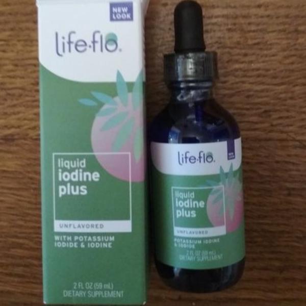 DeliHerb : Life-flo, жидкий йод плюс, 59 мл (2 жидк. унции) LFH-91547 ...