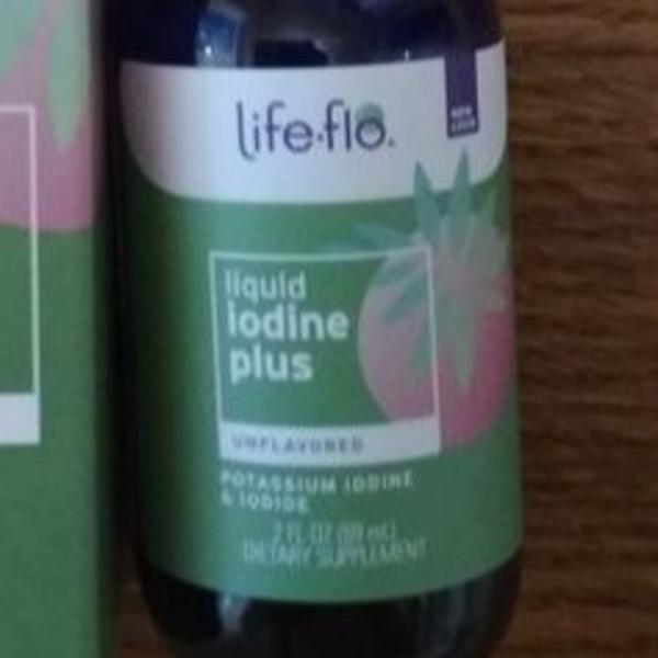 DeliHerb : Life-flo, жидкий йод плюс, 59 мл (2 жидк. унции) LFH-91547 ...