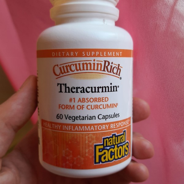 DeliHerb : Natural Factors, CurcuminRich, Theracurmin, куркумин, 60 ...