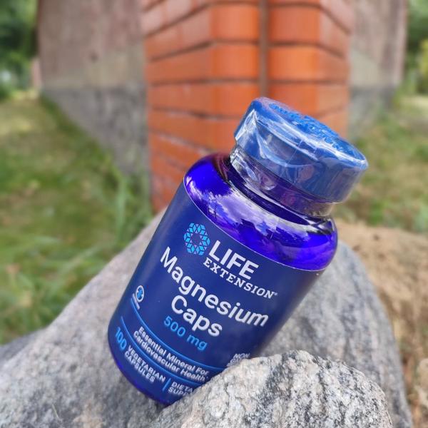 DeliHerb : Life Extension, Магний в капсулах, 500 мг, 100 ...
