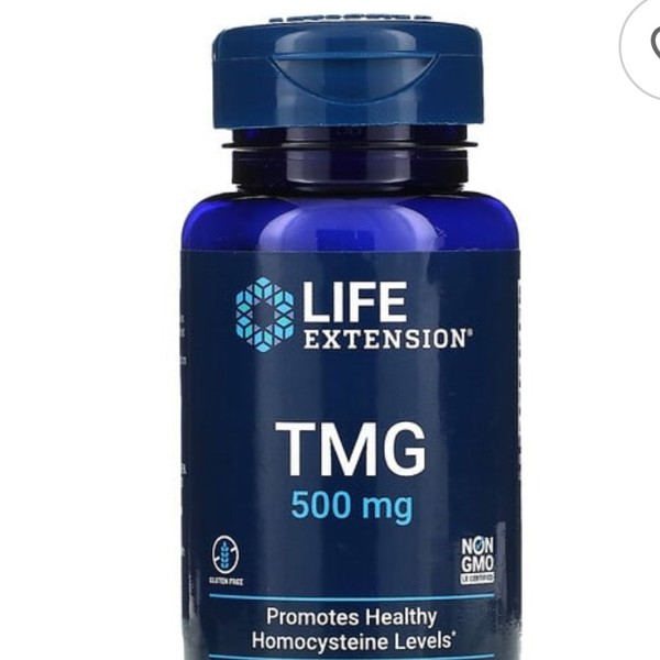 DeliHerb : Life Extension, TMG, триметилглицин, 500 мг, 60 ...