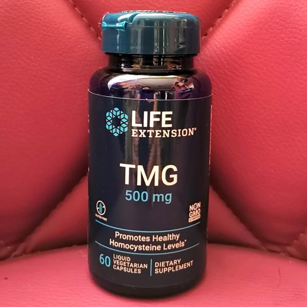 DeliHerb : Life Extension, TMG, триметилглицин, 500 мг, 60 ...