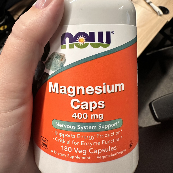 DeliHerb : Now Foods, магний в капсулах, 400 мг, 180 растительных ...