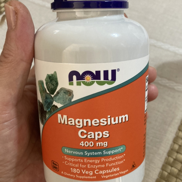 DeliHerb : Now Foods, магний в капсулах, 400 мг, 180 растительных ...