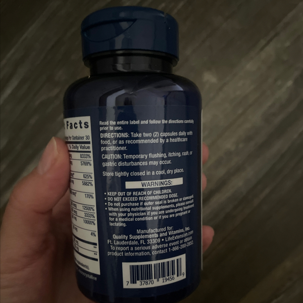 DeliHerb : Life Extension, полный биоактивный комплекс витаминов группы ...