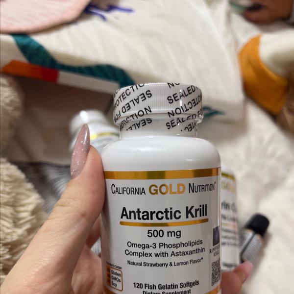 DeliHerb : California Gold Nutrition, Масло антарктического криля ...