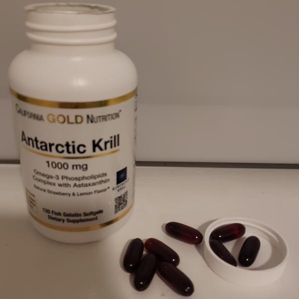 DeliHerb : California Gold Nutrition, Масло антарктического криля ...