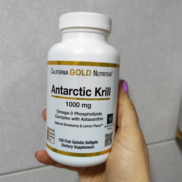DeliHerb : California Gold Nutrition, Масло антарктического криля ...