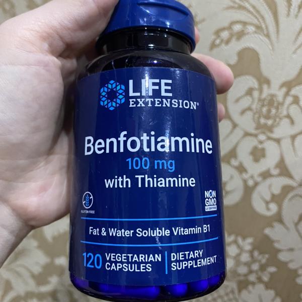DeliHerb : Life Extension, бенфотиамин с тиамином, 100 мг, 120 ...