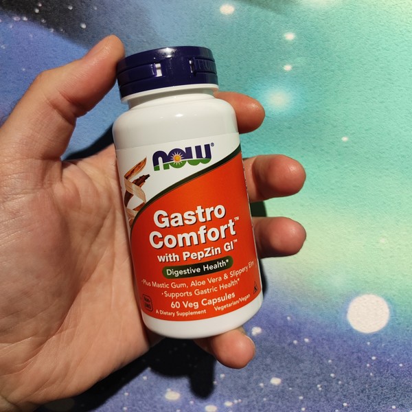 iHerb : NOW Foods, Gastro Comfort с PepZin GI, 60 растительных капсул ...