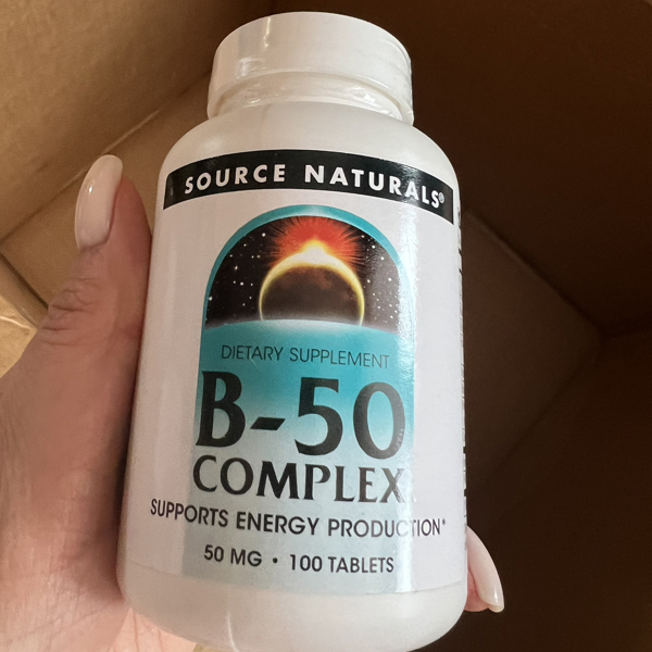 DeliHerb : Source Naturals, комплекс B-50, 50 мг, 100 таблеток SNS ...